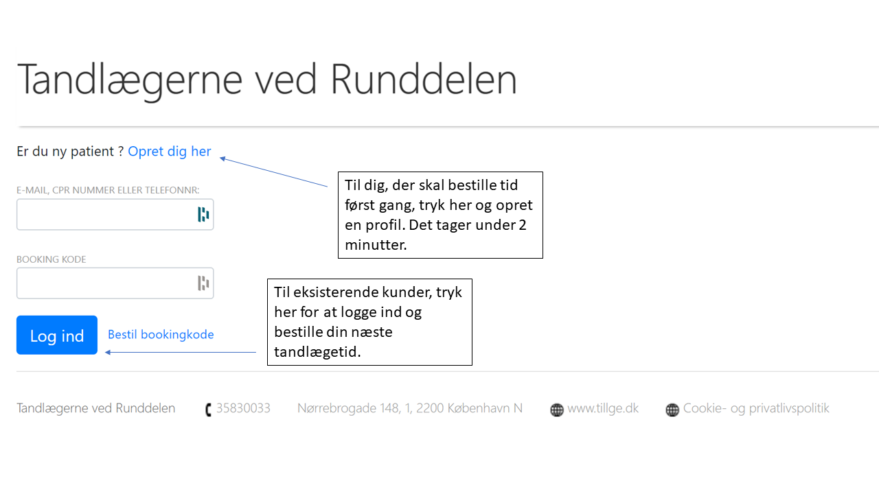 Bestil tandlægetid københavn